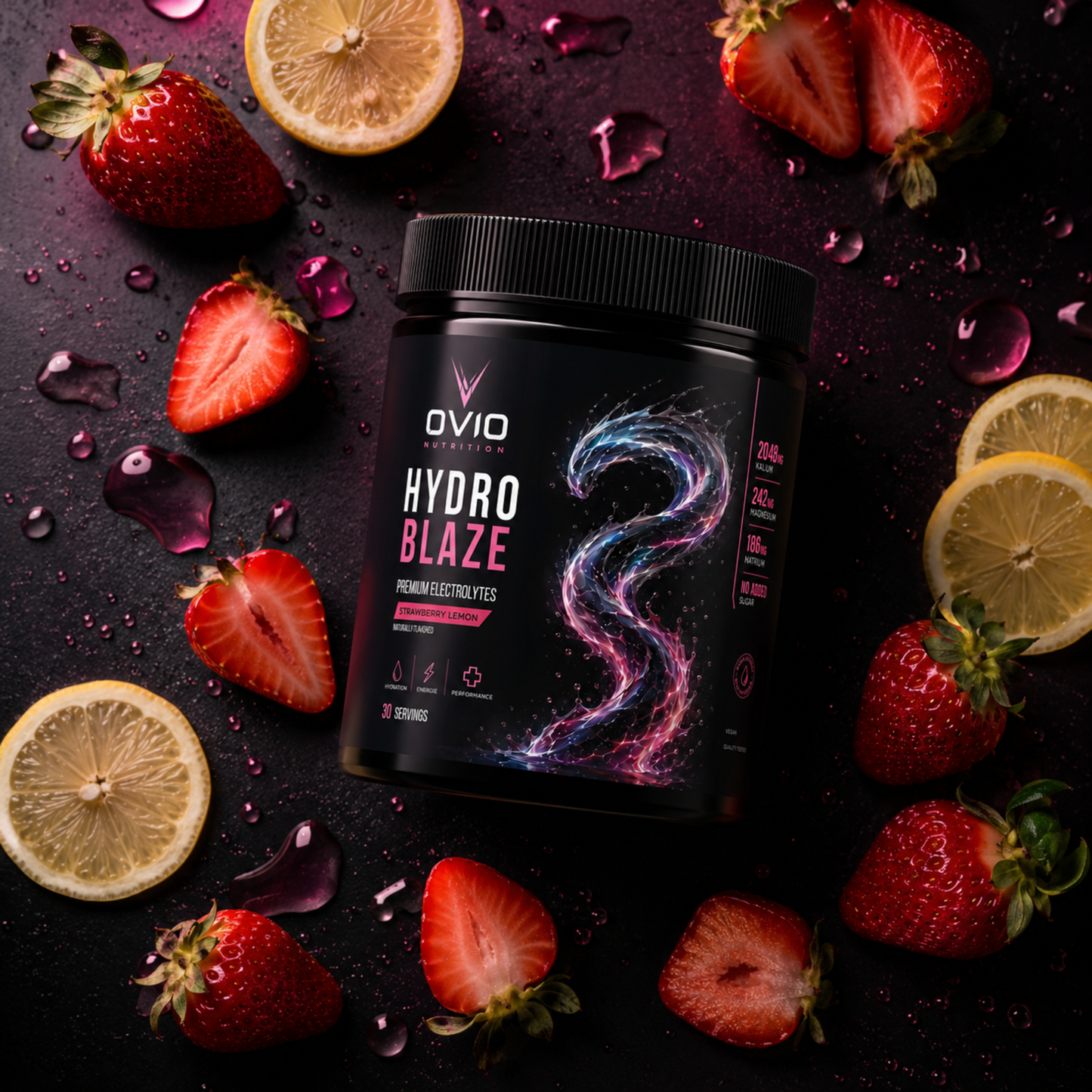 OVIO Hydro Blaze Strawberry Lemon
